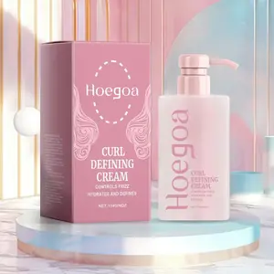 Hair Curling Cream, Moisturizing Hair Styling Cream, Curly Hair Products for Women & Girls, Professional Hair Texturizer for Daily Use