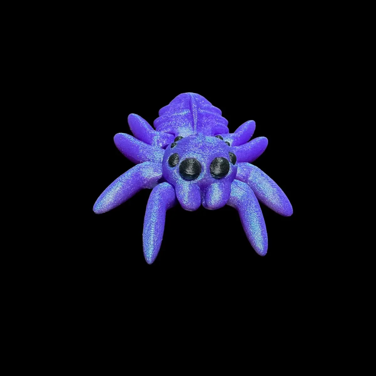 Baby Regal Jumping Spider Sculpture 3D Print