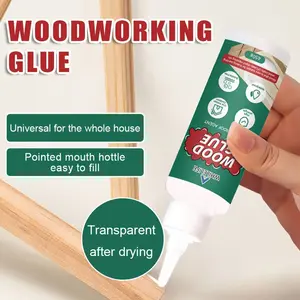 High-Quality Waterproof Wood Glue, Strong Adhesion, Fast Curing, Long-Lasting, Ideal for Furniture Repair, Handmade Crafts, 1lb/450g