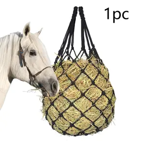 Horse Hay Net Slow Feeder, Horse Feed Bag Feeding Tools for Horses & Livestock, Durable Design, Ideal for Stable Use