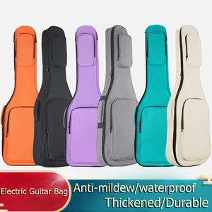 39/40 inch electric guitar case Gig Bag Durable Backpack 0.6inch sponge padded