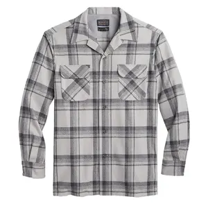 Tall Board Shirt Grey Mix Plaid 22'