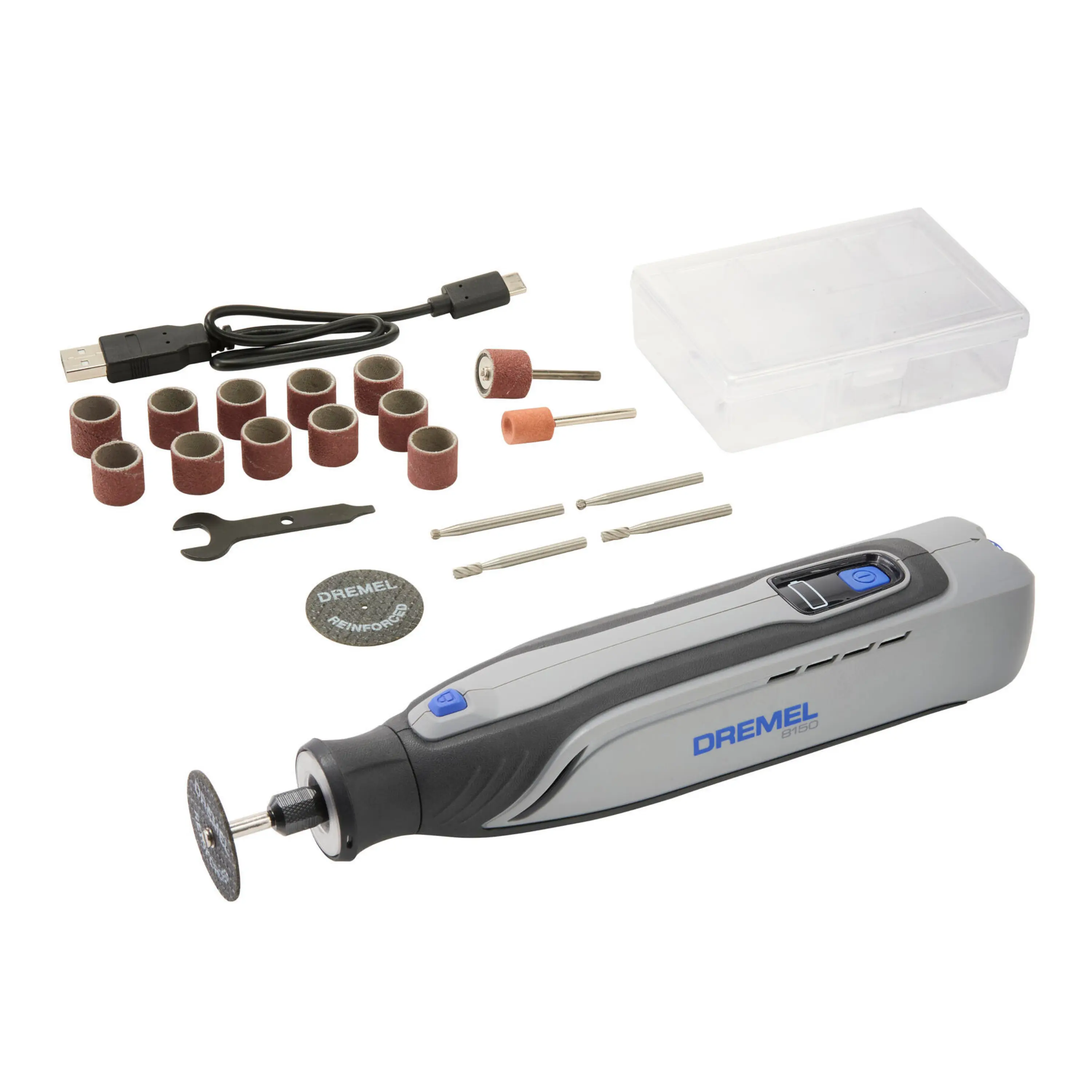 Dremel Brushless USB-C Rechargeable 8V Rotary Tool with LED Work Light 8150-N/20