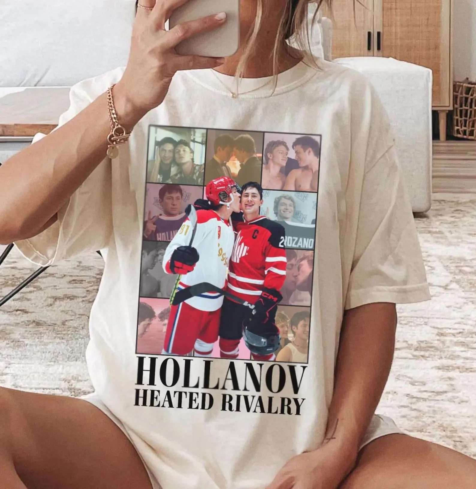 HOLLANOV Heated RivaIry Unisex T-Shirt, Team Hollanov Shirt