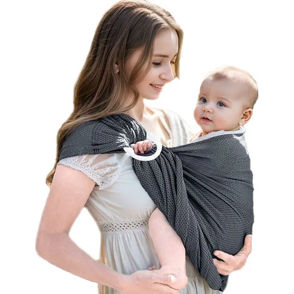 Ergonomic Sears Double-Ring Baby Carrier Adjustable Front-Facing Mesh Breathable Child Outing Backpacker Infant Carrier Straps