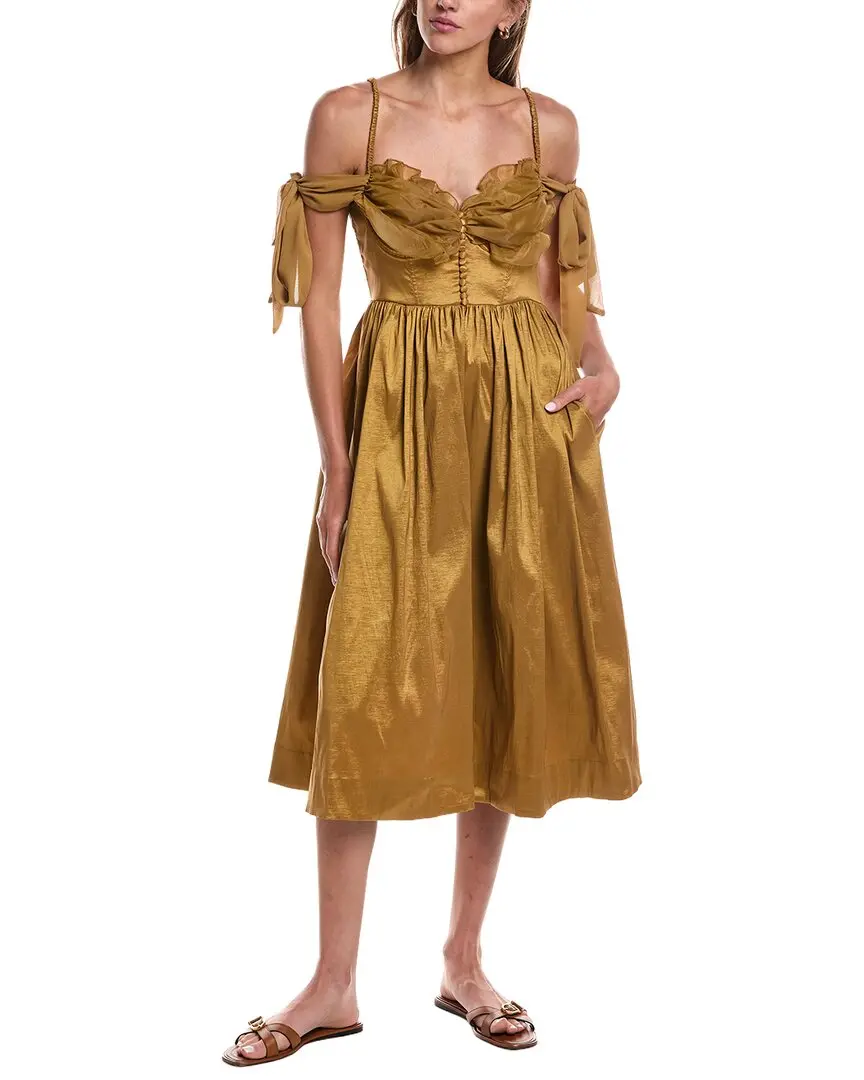 For Love & Lemons Heidi Midi Dress