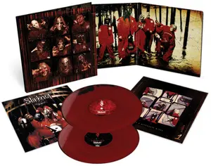 Slipknot - Slipknot - Red & Black Marble Colored Vinyl  [VINYL RECORD - LP] Black, Colored Vinyl, Red, UK - Import