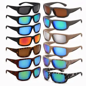 Rock-Green Polarized Sunglasses Rectangular Sunglasses For Men And Women