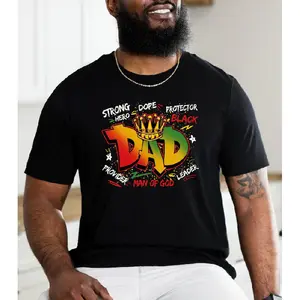Dope Dad T-shirt, Black Dad Shirt, Man Of God Shirt, Fathers Day Shirt, Gift For Black Dad, Strong Dad Shirt, Juneteenth Dad Shirt