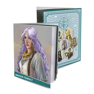 Critical Role Bells Hells Imogen Temult RPG Folio with Stickers