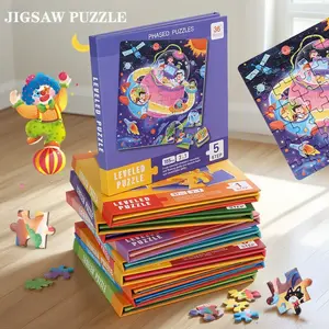 Magnetic Puzzle Book for Kids Ages 3-8, Dinosaur Fruit Ocean World Designs, Educational Toy, Prechool Learning, Travel Puzzle