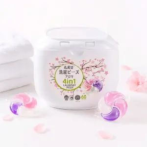 60 4-in-1 Laundry Pods – Sakura Blossom Scent