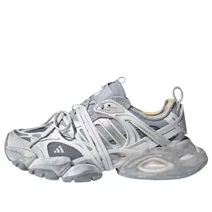 adidas XLG Runner Deluxe 'Gray Silver Metallic' JR9633