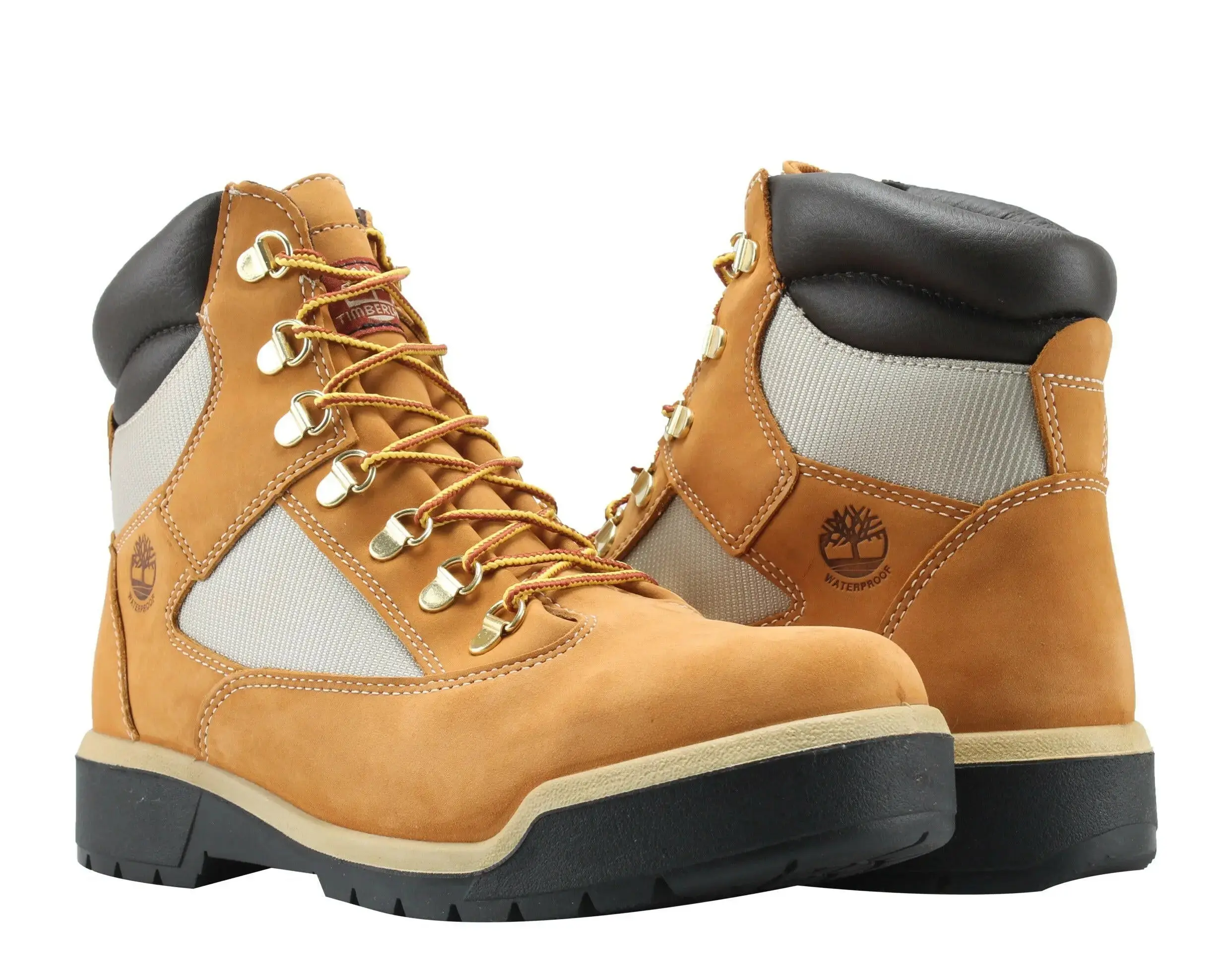 Timberland 6-Inch Waterproof Field Boot in Yellow Leather | Men's