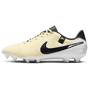 Nike Tiempo Legend 10 Professional Football Cleats for Men with MG and FG Options in Yellow, White, and Black Trending Shoes, House White Official Shoes to Get / Maison Mihara