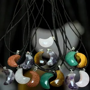 Intuitively Chosen Crescent Pendant