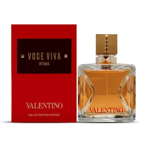 Valentino Voce Viva Intensa 50ml Eau de Parfum Bold Warm Floral Glow Intense Spray Luxe Glass Bottle with Signature Studs