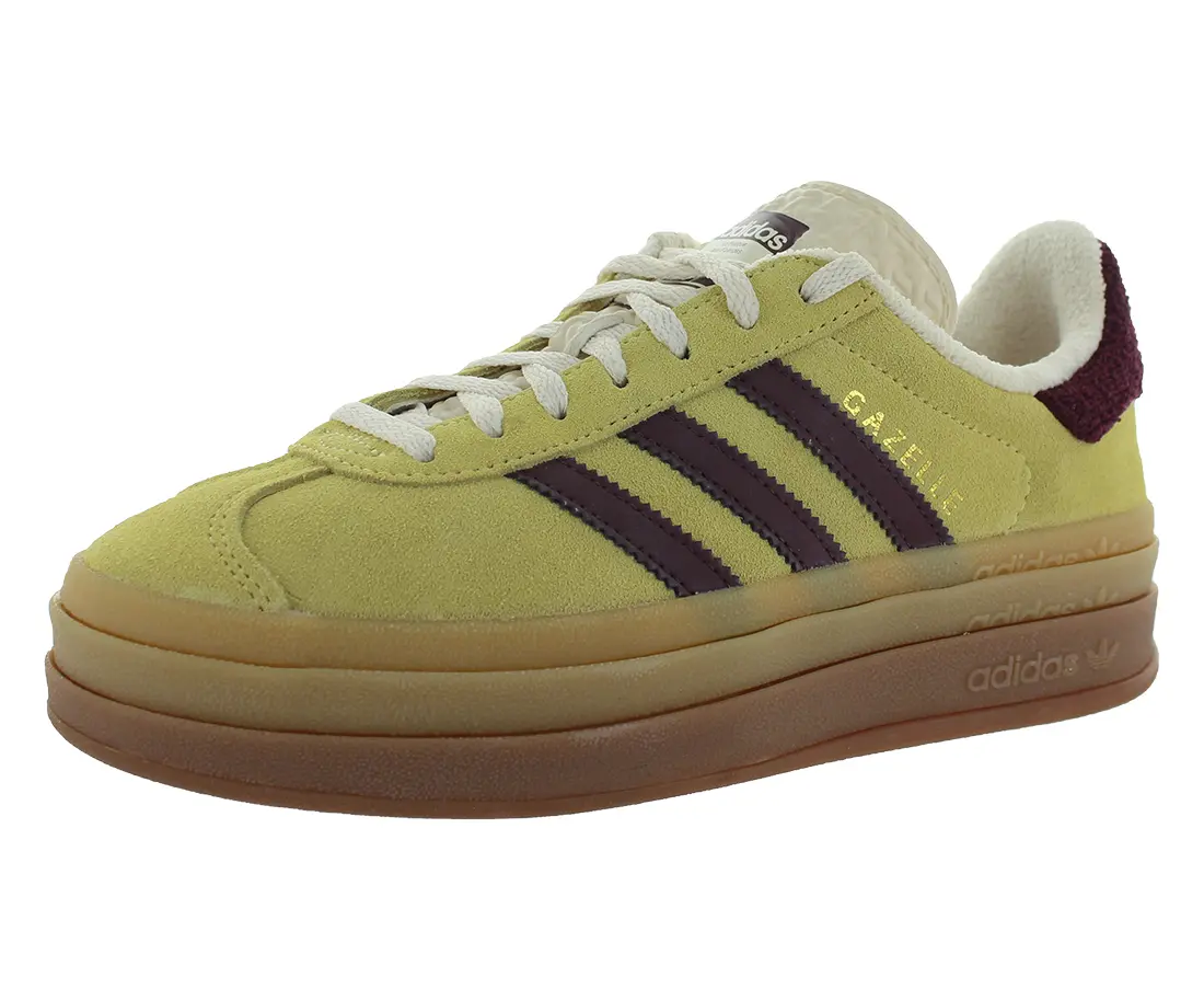 Adidas Gazelle Bold Women's Sneaker with Stacked Platform Sole, Classic Suede Upper, Athletic Lifestyle Trainer Shoes, Sports Shoes, Footwear, Casual