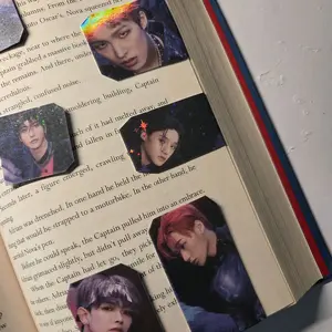 kpop magnetic bookmarks/book buddies