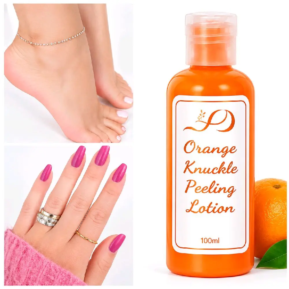 50x  EXTRA STRONG KNUCKLES EXFOLIATING LOTION STUBBORN AREAS IN 7DAYS PRETTY HAND & FEET.