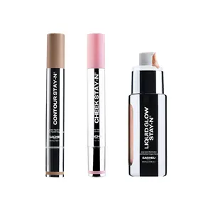SACHEU Soft Glow STAY-N TRIO - Cheek, Contour & Liquid Glow STAY-N