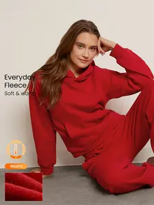GLOWMODE Everyday Fleece Basic Kangaroo Pocket Hoodie