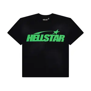 Hellstar Classic T-shirt (Regular Print) Black/Green