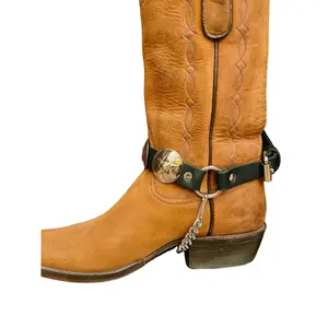 Star Conchos Boot Harness Chain Girl Women