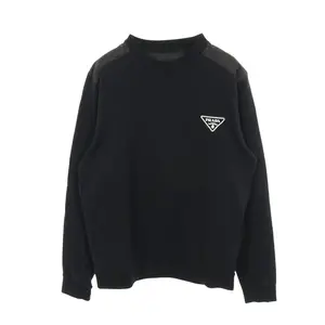 Pre-owned PRADA Cotton Small Leather Goods Nylon Sweatshirt