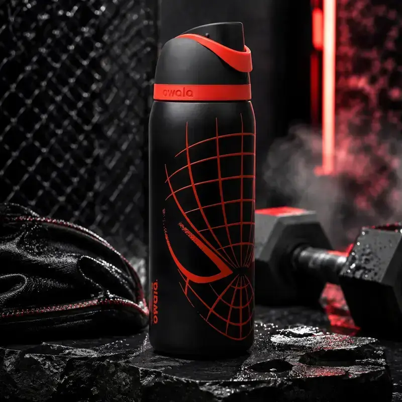 Owala SpiderMan FreeSip Stainless Steel Water Bottle 24oz / 32oz