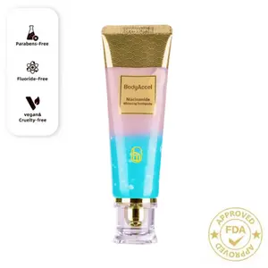 BodyAccel 【Triple Whitening】Niacinamide Whitening Toothpaste MintOral-max