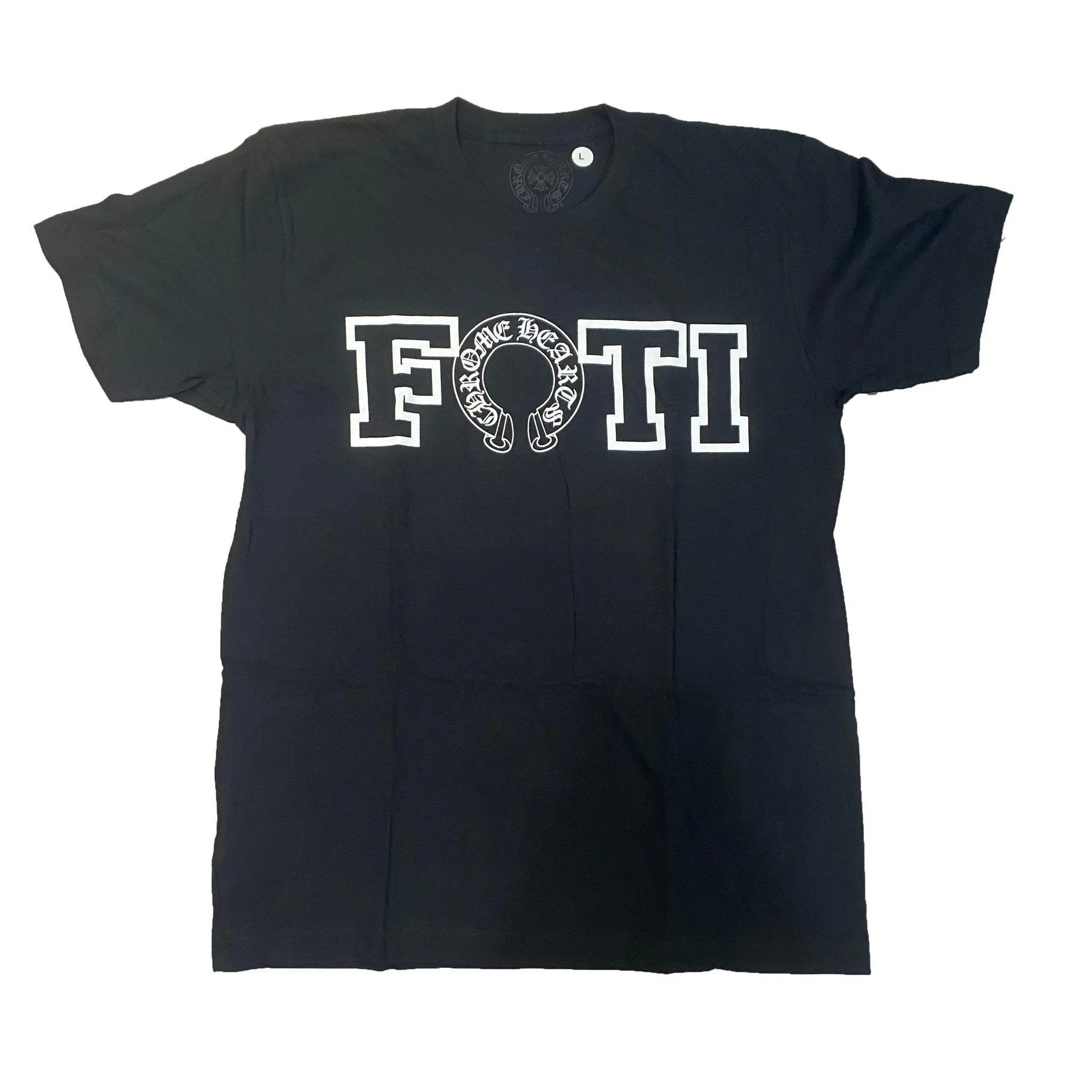 Men's Chrome Hearts FOTI Zodiac Print Shortsleeve T-Shirt - Black Menswear Top, Brand New Original, 100% Authenticity Guaranteed, Unisex Fit, Casual Streetwear, Graphic, XL, All Seasons
