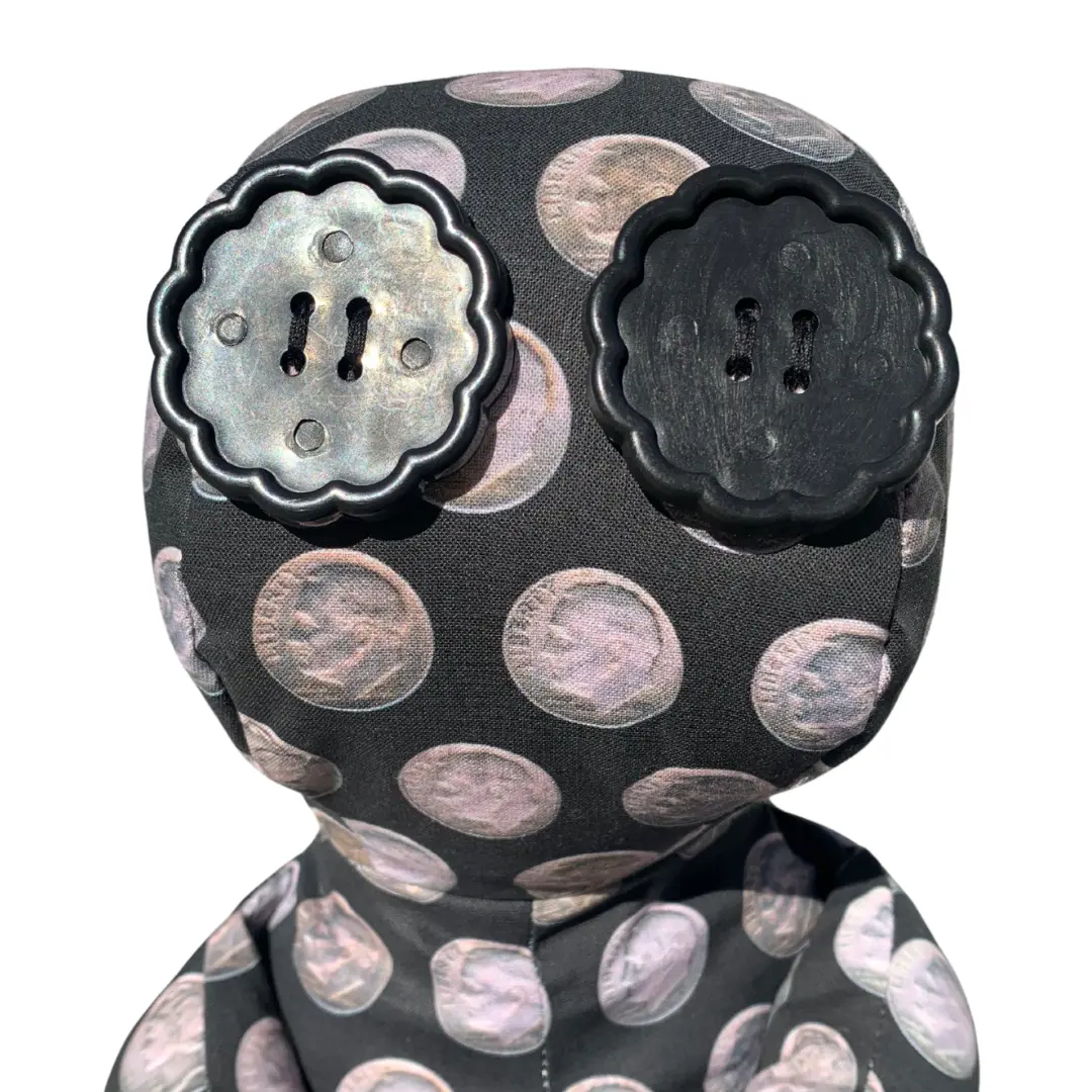 The Dime Piece Hoodoo Doll
