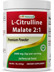 Best Naturals L-Citrulline Malate 2:1 Powder 1 Lb