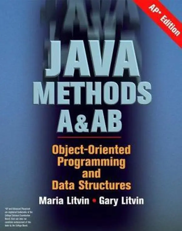 USED Book - Java Methods A & Ab: Object-oriented Programming and Data Structures by Maria Litvin (Hardcover) - english