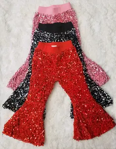 Sequin Cuddle Bell Bottoms