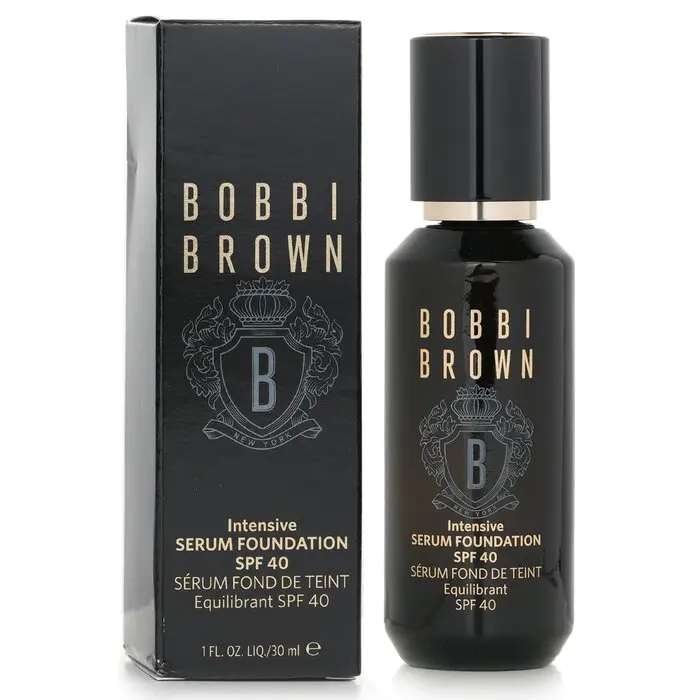 Bobbi Brown Hydrating Intensive Serum Foundation with Ginseng, SPF40, Cosmetic Full Coverage Moisturizing Formula - #W-046 Warm Beige, 30ml/1oz, Makeup, Radiant
