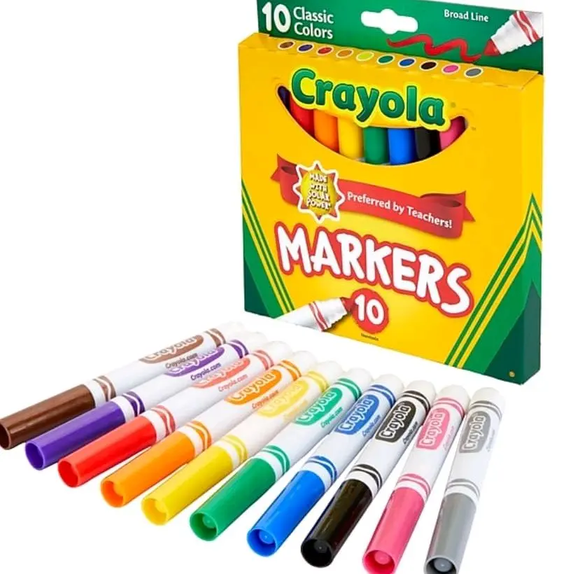 Crayola Markers 2 Packs of 10 Count