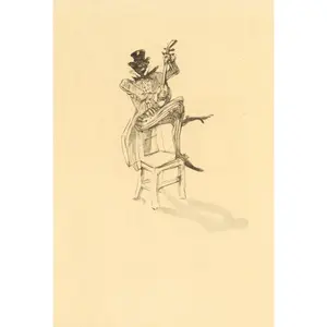Henri de Toulouse-Lautrec, Nègre jouant du banjo, The Circus by Toulouse-Lautrec, Limited Edition Lithograph