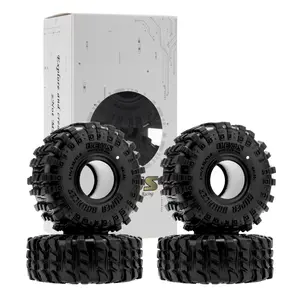 MEUS RACING 1.0 Tires - MS6 Super Bouncer Crawler Tires for TRX4M SCX24 FCX24 AX24 1/24 1/18 RC Crawler, 0.94/2.52/R1.0, #M1001