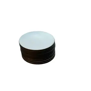 Set of 10 Blank 2.5 inch Unisub Sublimation Hardboard Buttons
