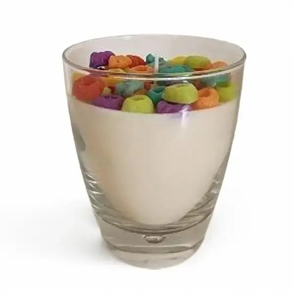 Morning Cereal Bliss Scented Candle Gift with Sweet and Fruity Aromas