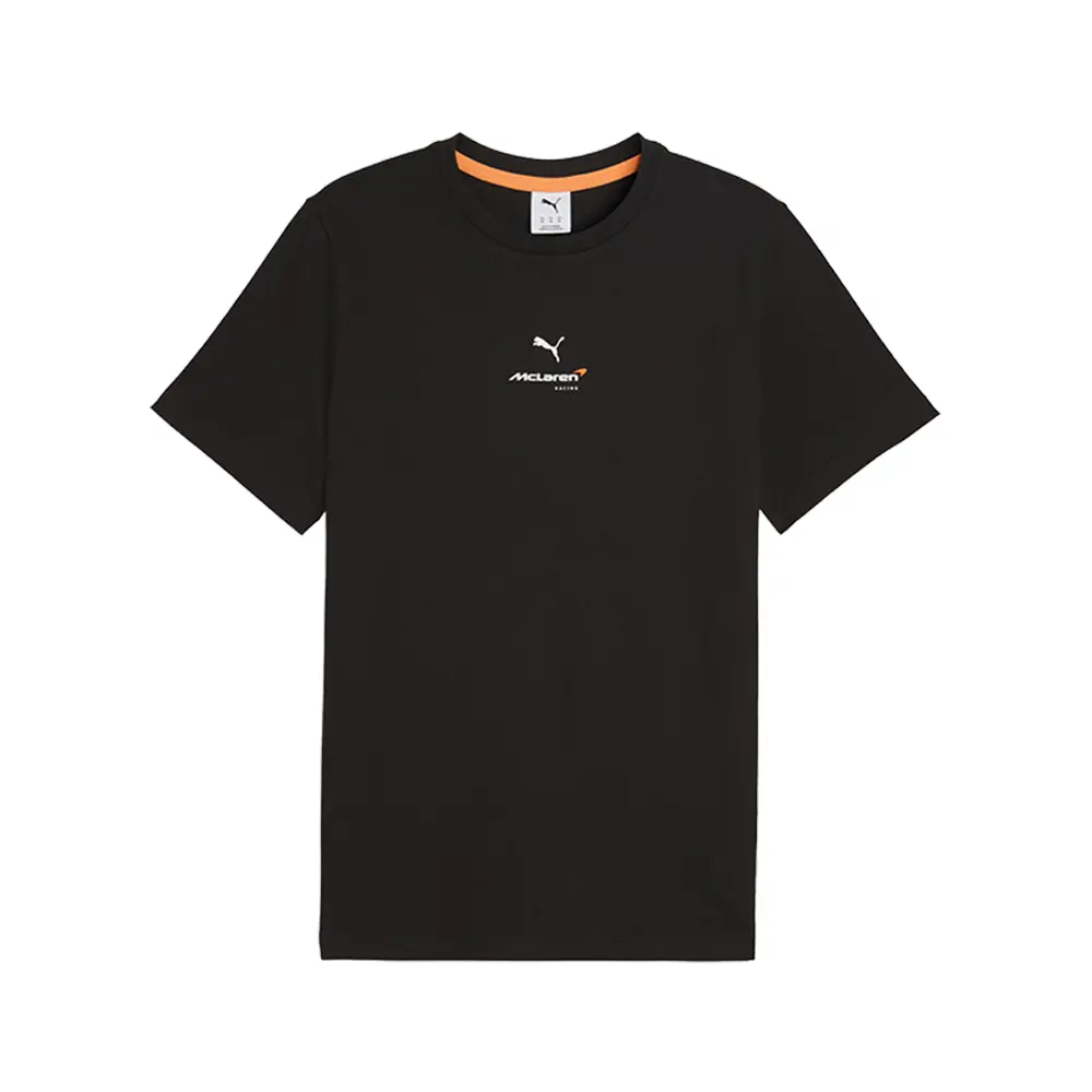 PUMA Mens Mclaren Racing Crew Neck Short Sleeve Casual Tops Casual - Black