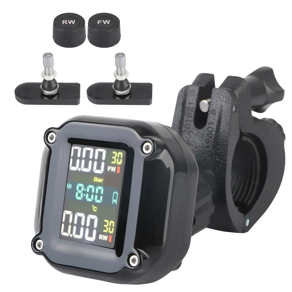 Motorcycle Three-Digit Display Screen, LCD Digital Display, Durable Motorcycle Dashboard, Clear Digital Reading, Essential Bike Accessories, Motorcycle Accessory