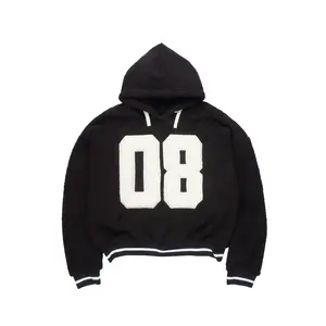 Leilla Black Sherpa Hoodie