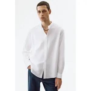 H&M Relaxed Fit Linen-blend shirt