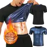 CATTIBOR Men's Athletic Compression Breathable Vented Sports Vest - Polyester Workout Tops, Gym Fitness Men's Clothing Sleeveless Waist Trainer Shirt, Tank Top