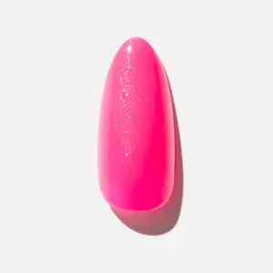 Pink Lemonade Press On Almond Shape - Nailboo Premium Press-On Nails - Ultimate Flex-Comfort Nail Thickness
