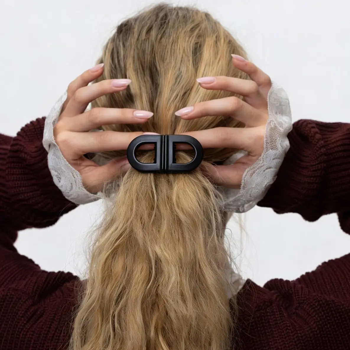 2pcs Magnetic Hair Clips – Strong Hold No-Slip Magnetic Hair Styling Clips, Seamless 2-in-1 Design for Easy Everyday Hairstyles, Gentle on All Hair Types Strong Hold, Magnetic Hair Accessories