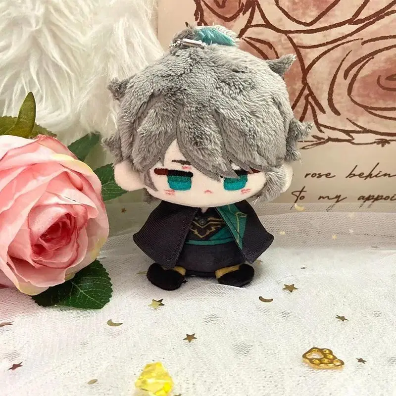 Anime Genshin Impact Soft Plush Dolls & Key Chain Pendants - Video Game Collectibles with Mizuki, Yumemizuki, Alhaitham, Kaveh, Tighnari, Kinich Mualani, Arlecchino Art - Kids' Home Decor Hanging Supplies, Gift, Character Art, Decor & Gift